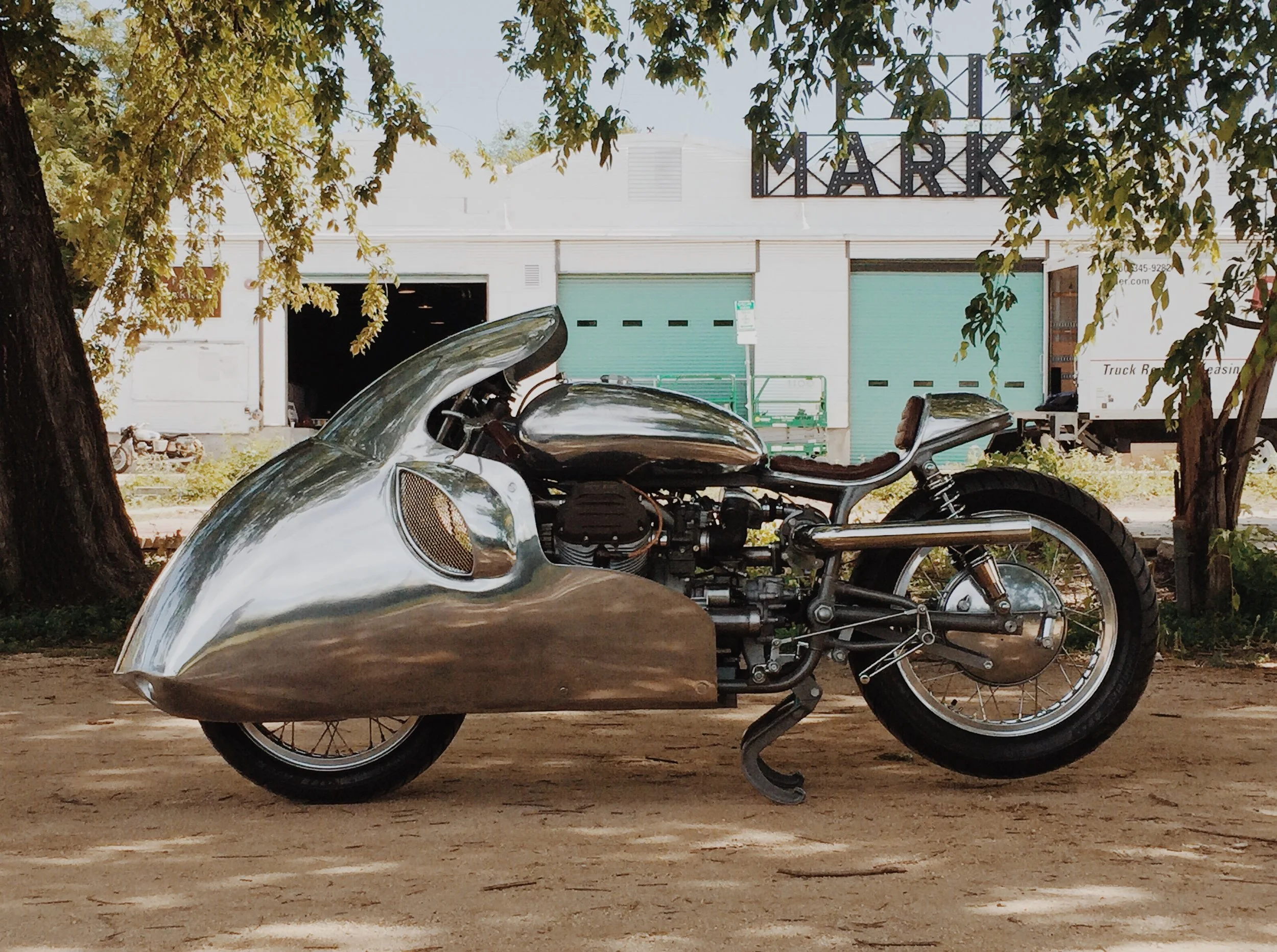【motoguzzi5240さん専用】PABLO VINCI Chambray Craig Rodsmith's Turbo Moto-Guzzi Dustbin — Moto-Mucci